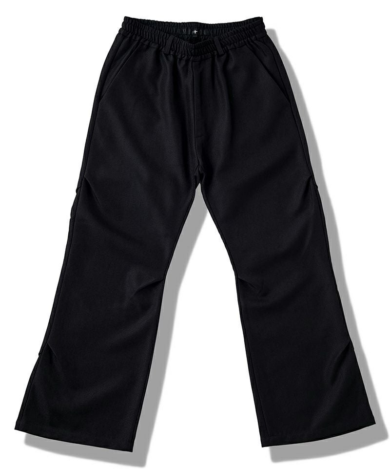 NO ID. (ノーアイディー)サイズXS Coating pants 20%OFF【NO ID.(ノーアイディー)】ﾜｲﾄﾞﾚｯｸﾞﾀｯｸﾄﾗｳｻﾞｰｽﾞ パンツ(857006
