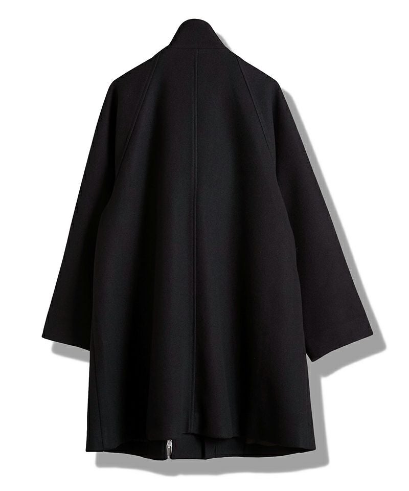20%OFF【NO ID.(ノーアイディー)】ﾎﾞﾘｭｰﾑﾈｯｸﾗｲﾀﾞｰｽｵｰﾊﾞｰｺｰﾄ(457006