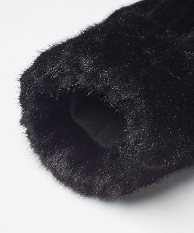 NO ID.(ノーアイディー)】ﾌｪｲｸﾌｧｰBIGﾌｰﾃﾞｯﾄﾞBLZ ブルゾン(857006-377B