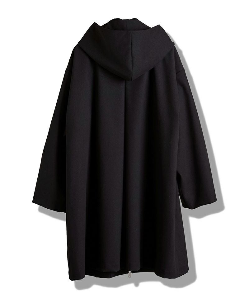 50%OFF【NO ID.(ノーアイディー)】ﾌｰﾃﾞｯﾄﾞBIGﾊｰﾌｺｰﾄ(457006-385C
