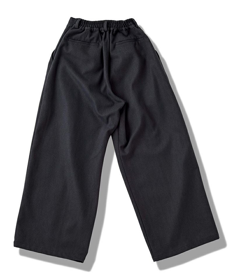 30%OFF【NO ID.(ノーアイディー)】クロスタックワイドトラウザーズ