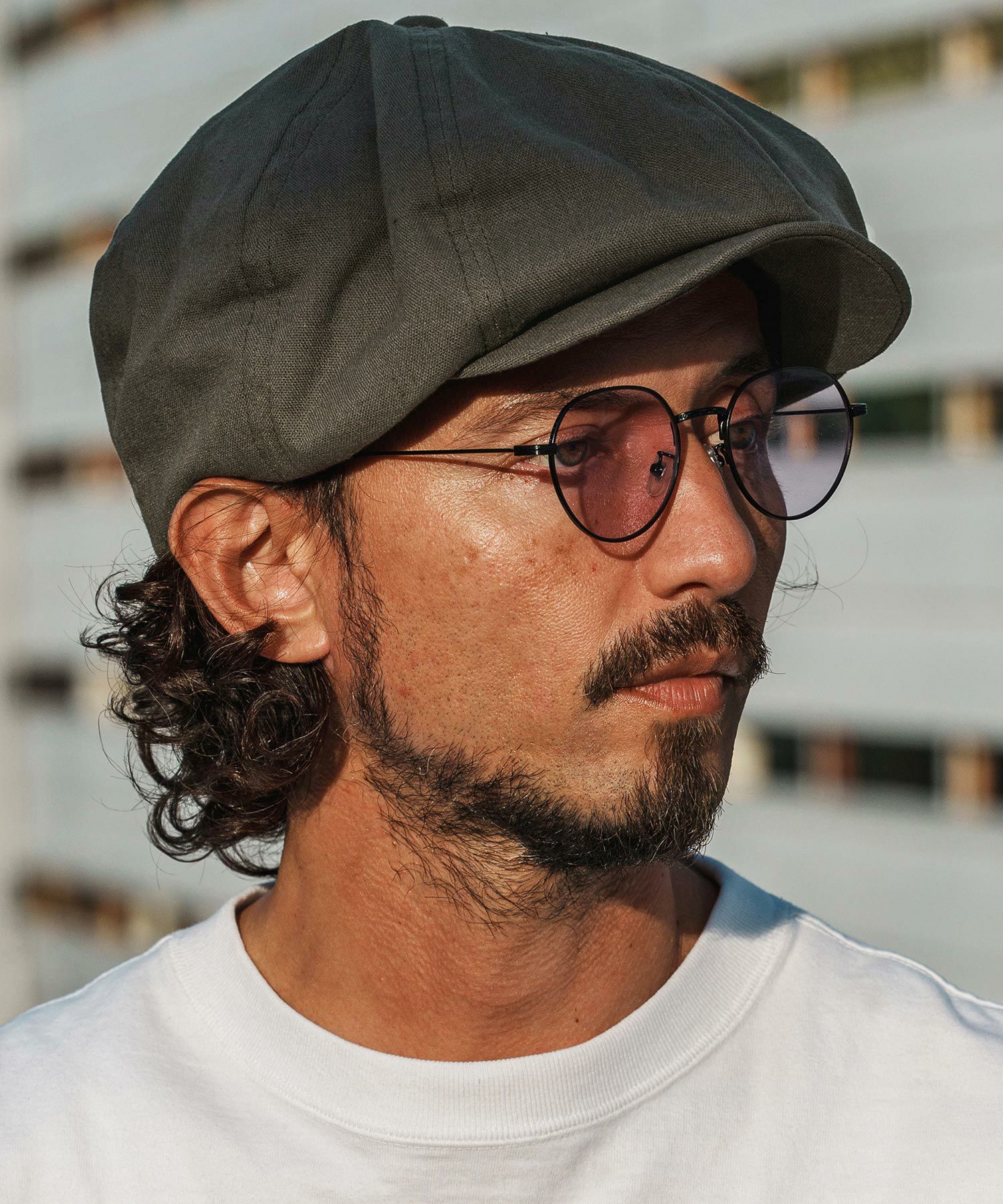 CAMBIO(カンビオ)】Linen Blend Big Casquette キャスケット(OP-261