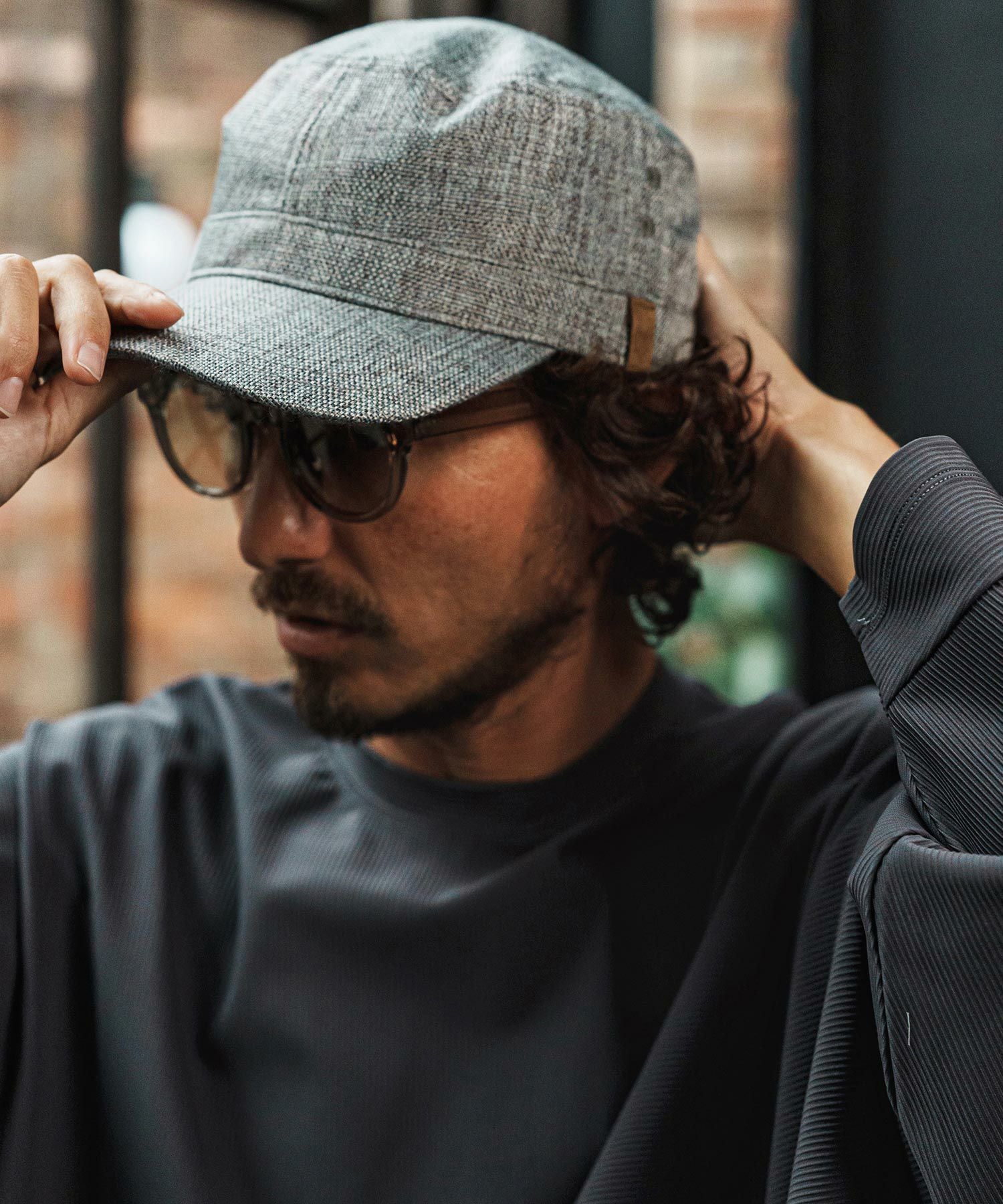 CAMBIO(カンビオ)】Basket Work Cap ワークキャップ(NF-261-BO005