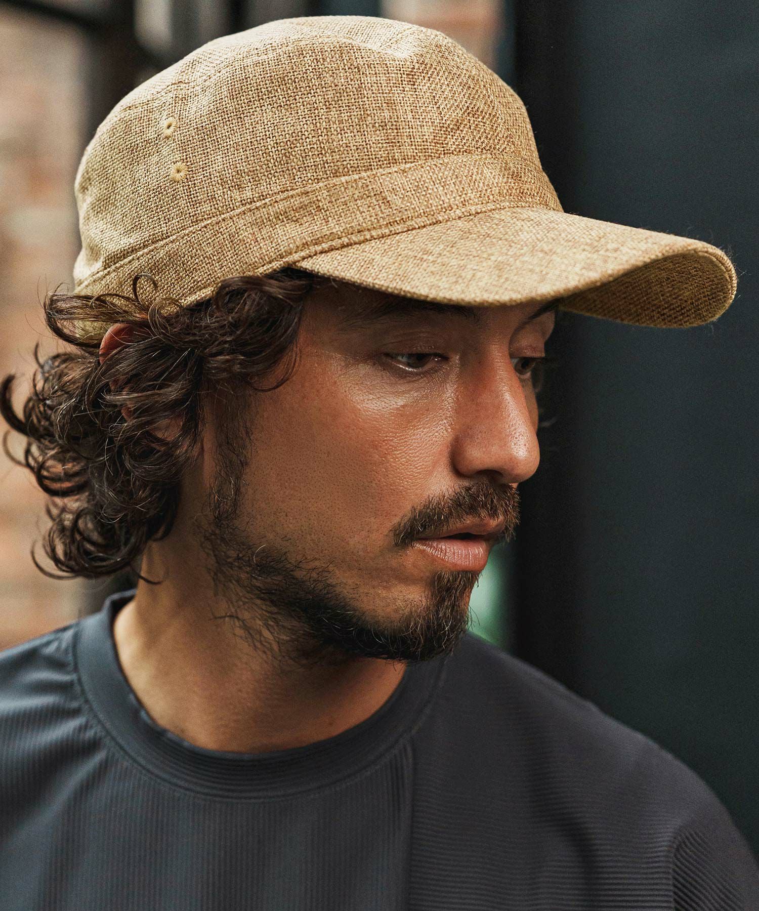 CAMBIO(カンビオ)】Basket Work Cap ワークキャップ(NF-261-BO005