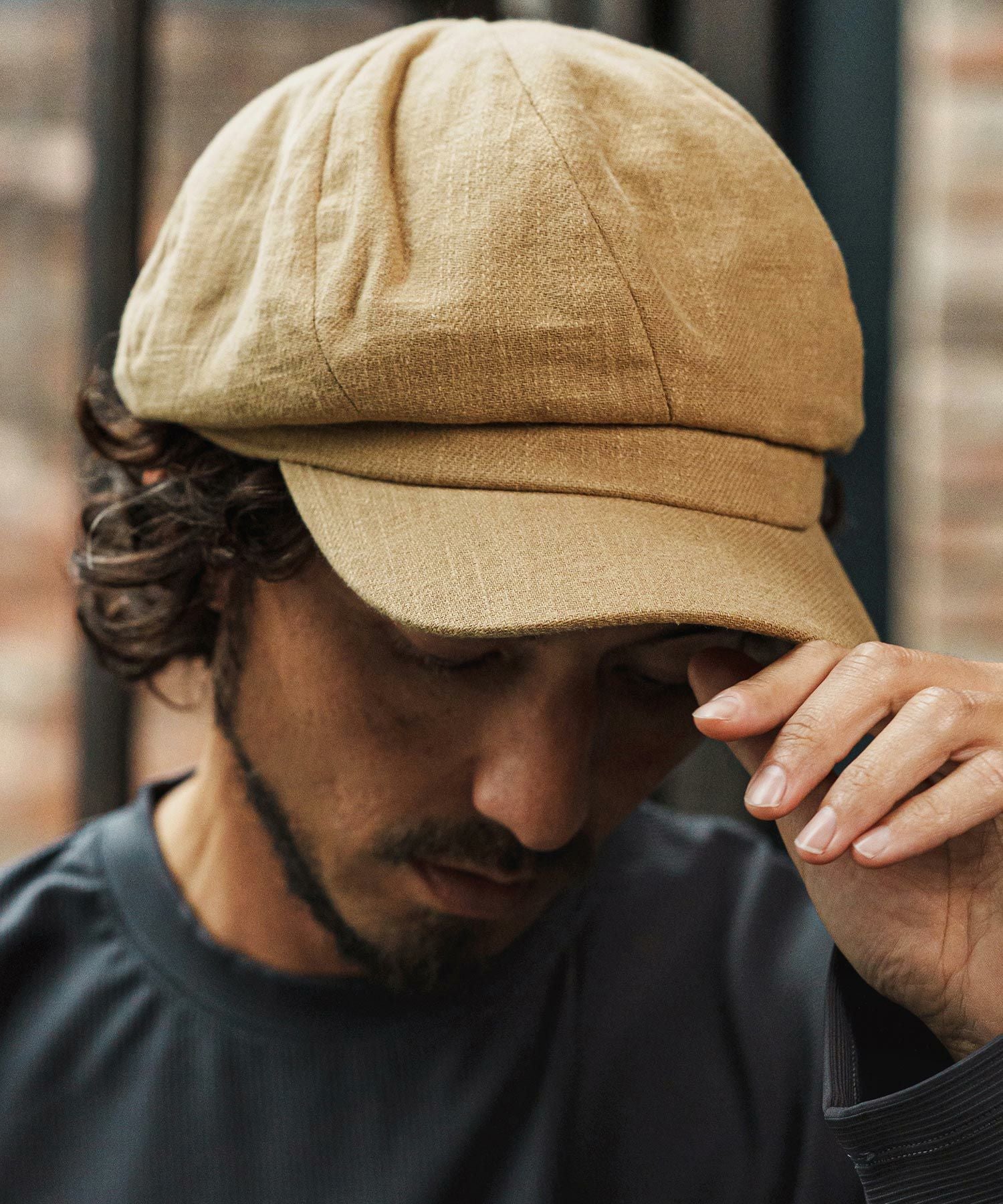 CAMBIO(カンビオ)】Cotton Linen Casquette キャスケット(NF-261-BO007 CAMBIO(カンビオ)】Cotton Linen Casquette キャスケット(NF-261-BO007