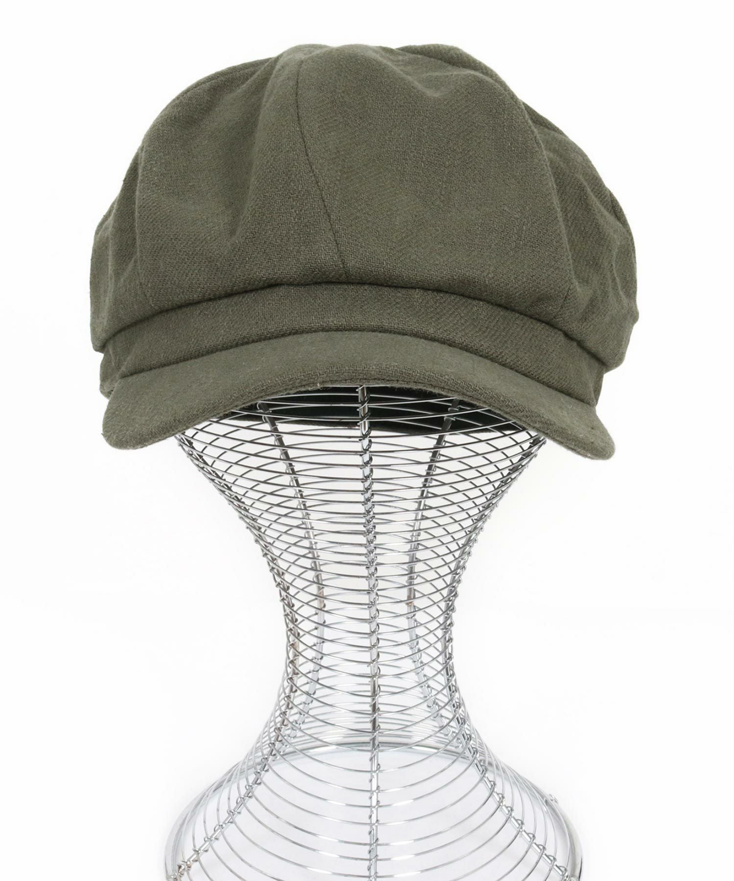 CAMBIO(カンビオ)】Cotton Linen Casquette キャスケット(NF-261-BO007