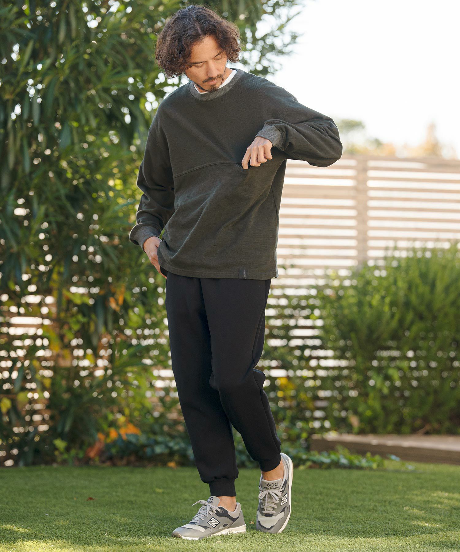 CAMBIO(カンビオ)】KANOKO Sweat Long Sleeve Cut sew カットソー(PF