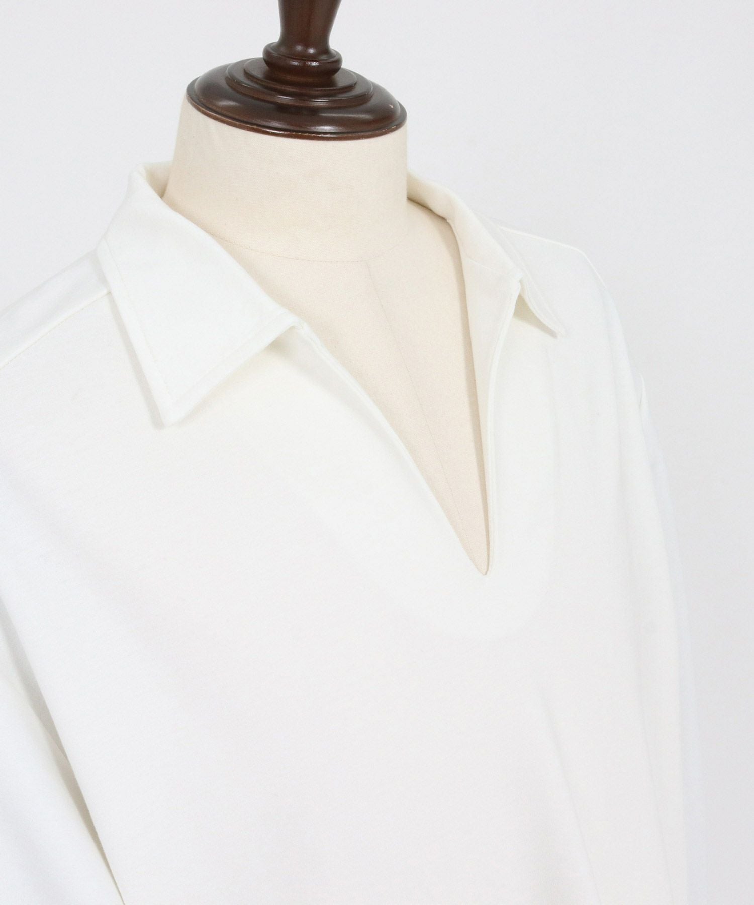 CAMBIO(カンビオ)】 Ponti Skipper 3-4 Sleeve Polo Shirts 7分袖