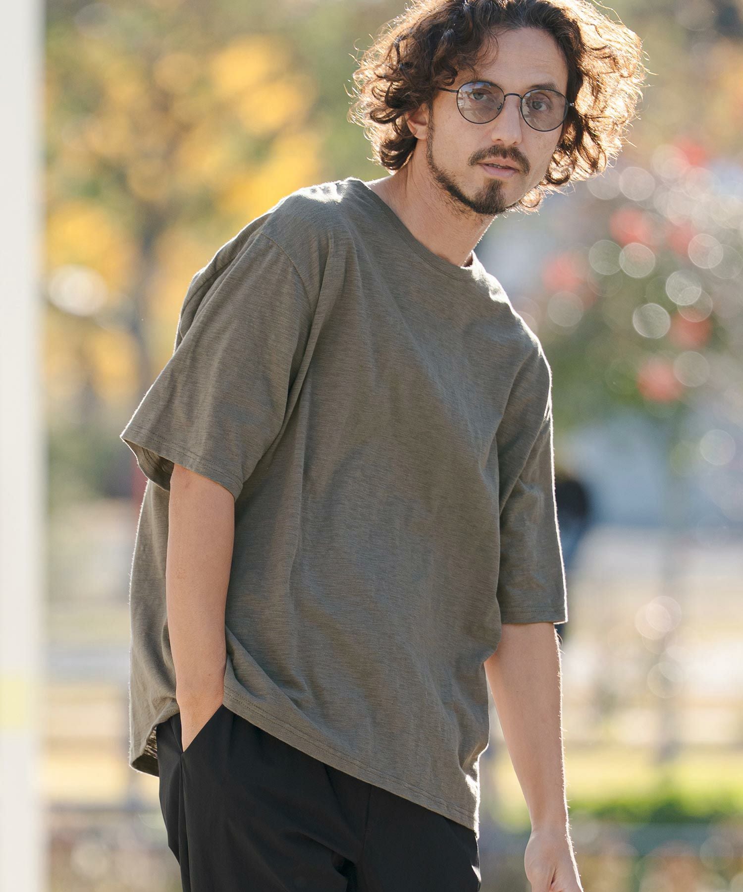 CAMBIO(カンビオ)】ベーシックスラブTシャツ(CMB-R0204) | CAMBIO カンビオ