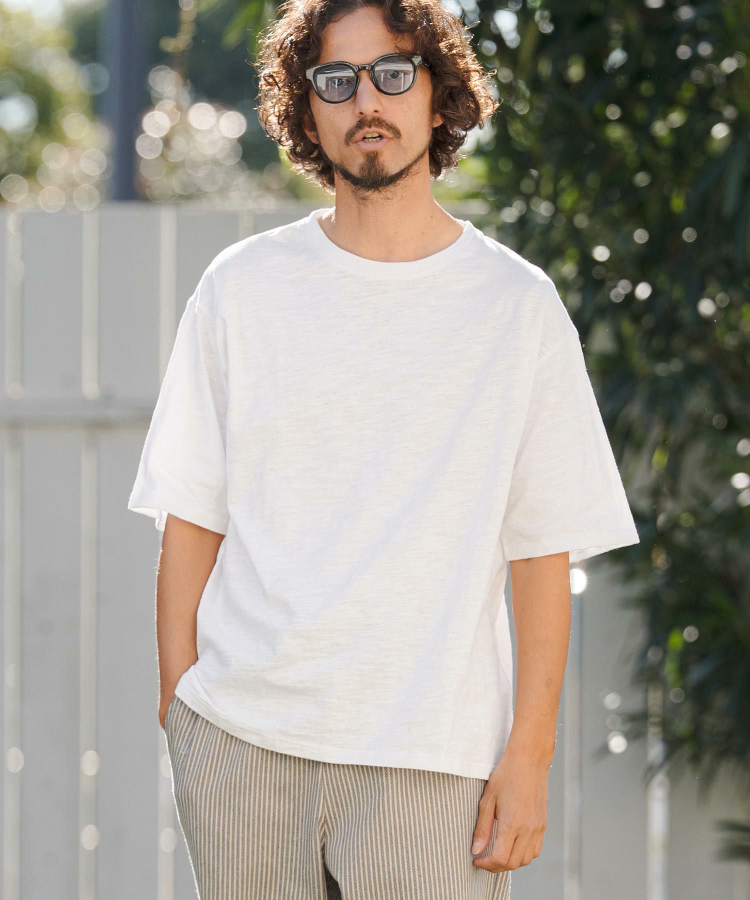 CAMBIO(カンビオ)】ベーシックスラブTシャツ(CMB-R0204) | CAMBIO カンビオ