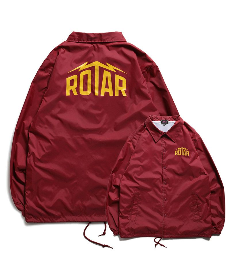ROTAR(ローター)】ROTAR Lightning LOGO coach JKT コーチジャケット
