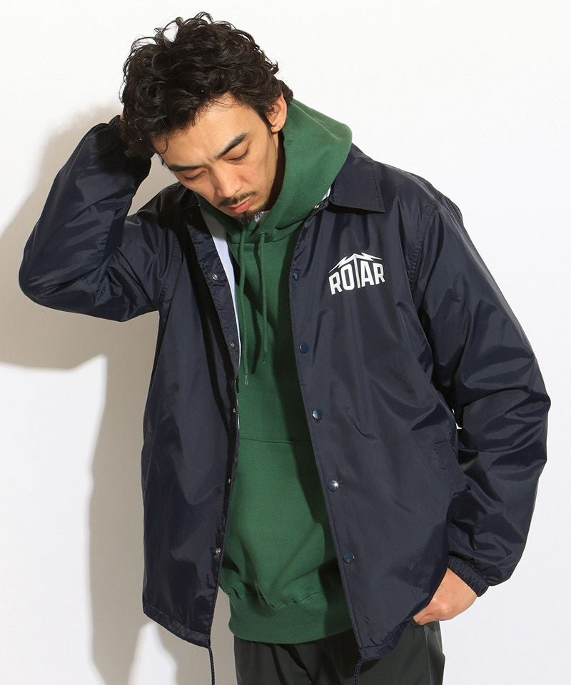 ROTAR(ローター)】ROTAR Lightning LOGO coach JKT コーチジャケット