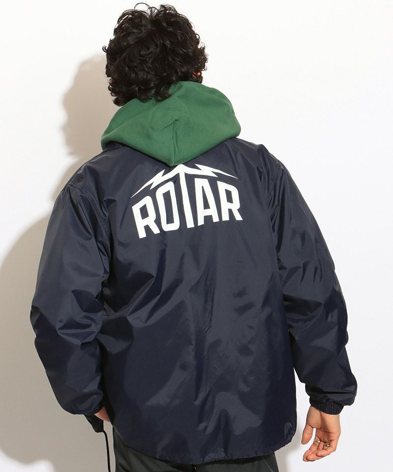 ROTAR(ローター)】ROTAR Lightning LOGO coach JKT コーチジャケット