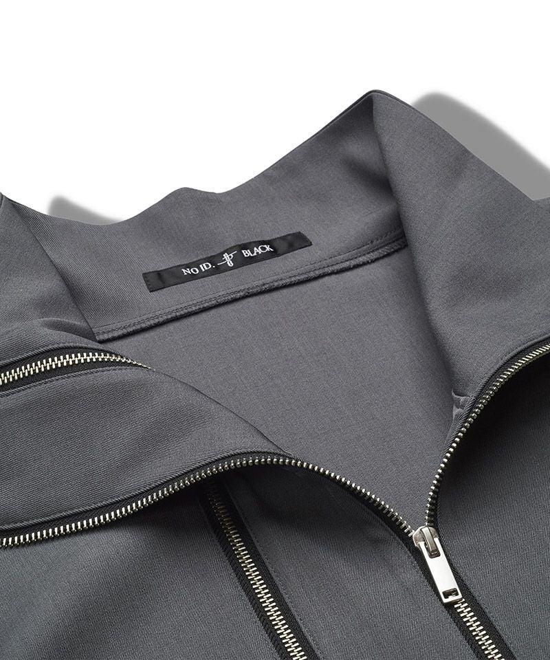 NO ID.(ノーアイディー)】W-ZIP BIGﾄﾗｯｸBLZ ブルゾン(458006-397B