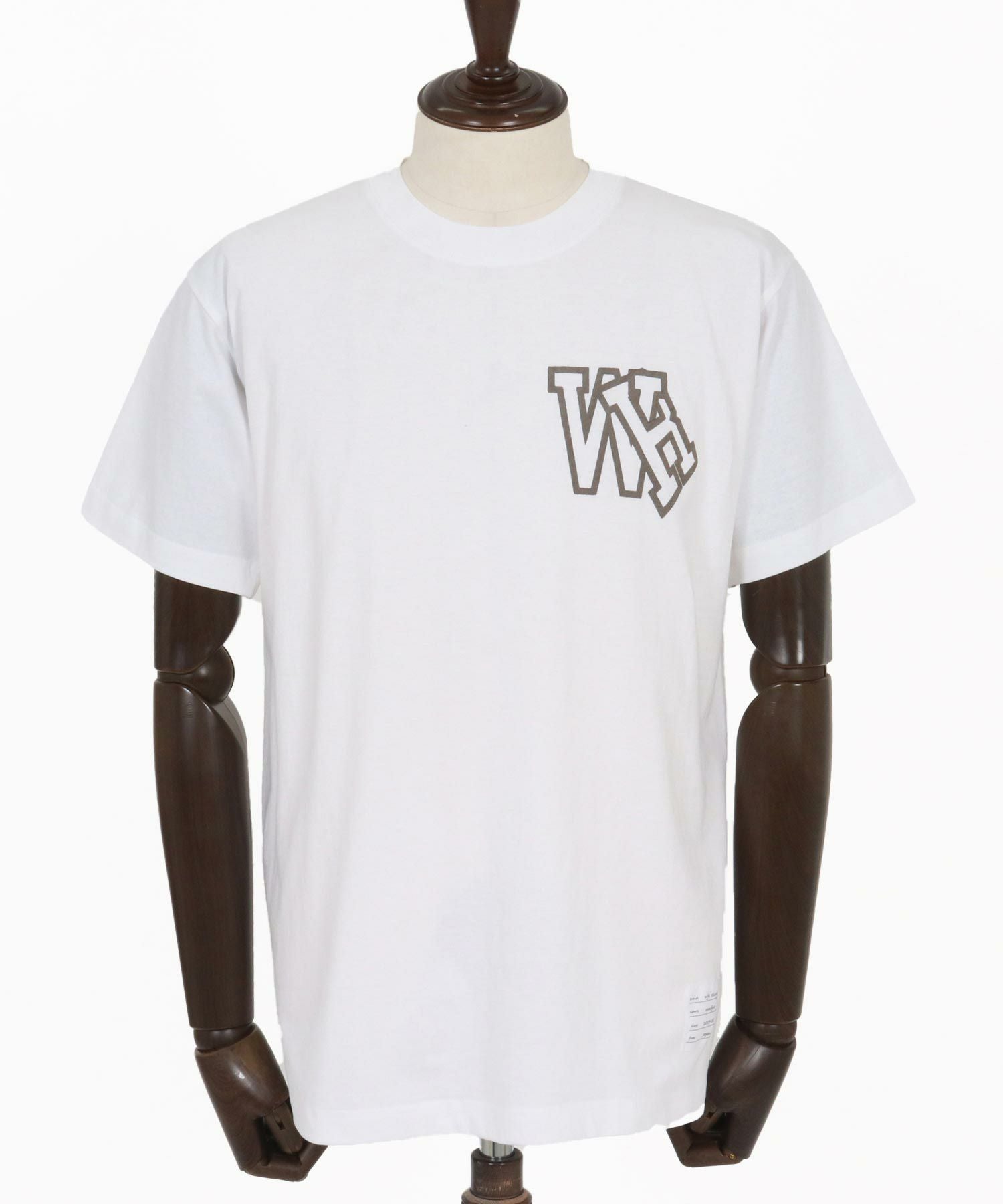 wjk reluxe】initial print SS tee Tシャツ(WR26S-31) | CAMBIO カンビオ