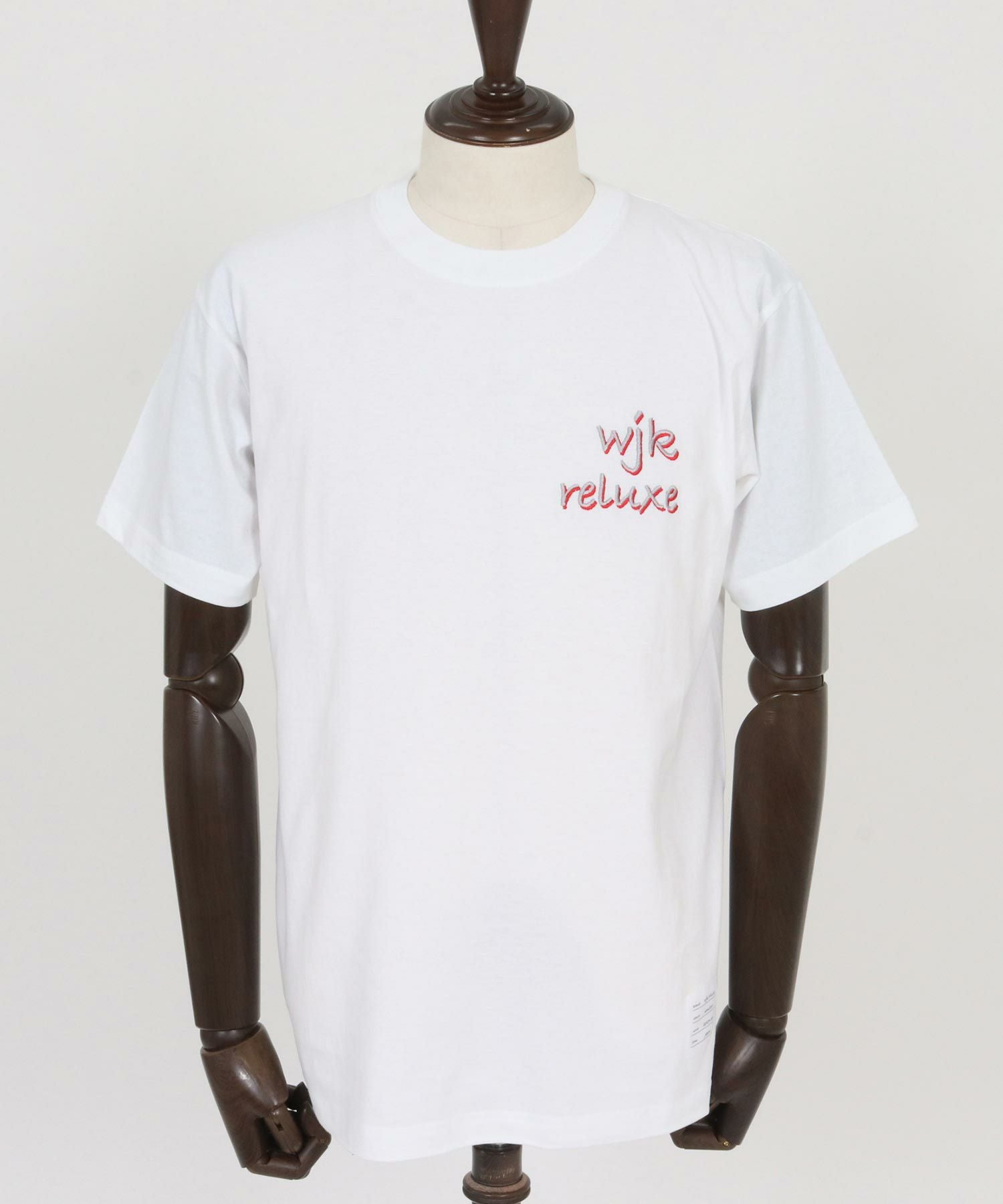 wjk reluxe】dry touch embroidery SS tee Tシャツ(WR26S-24) | CAMBIO