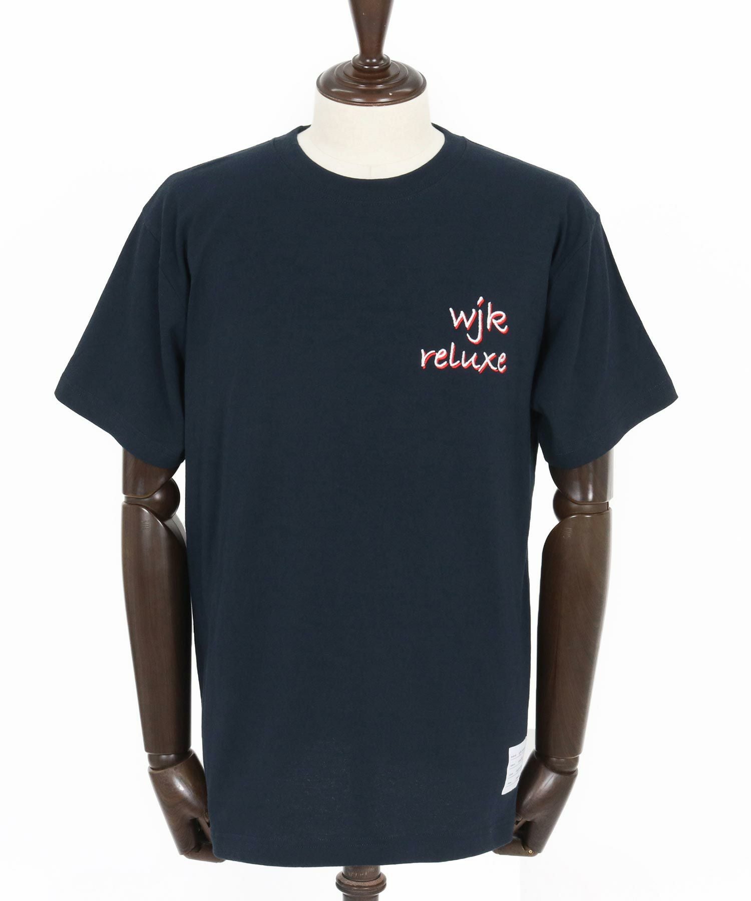 wjk reluxe】dry touch embroidery SS tee Tシャツ(WR26S-24) | CAMBIO