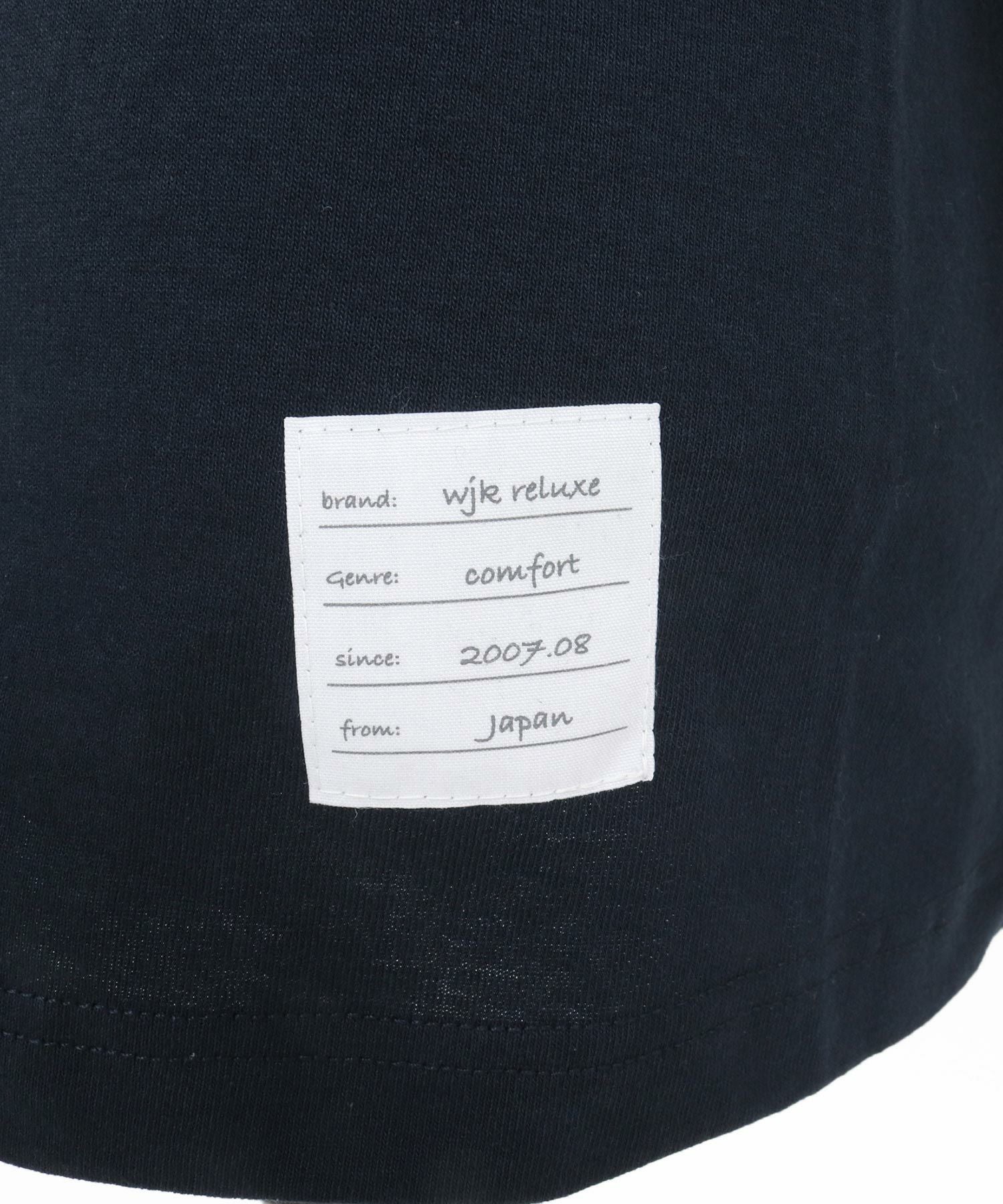 wjk reluxe】dry touch embroidery SS tee Tシャツ(WR26S-24) | CAMBIO