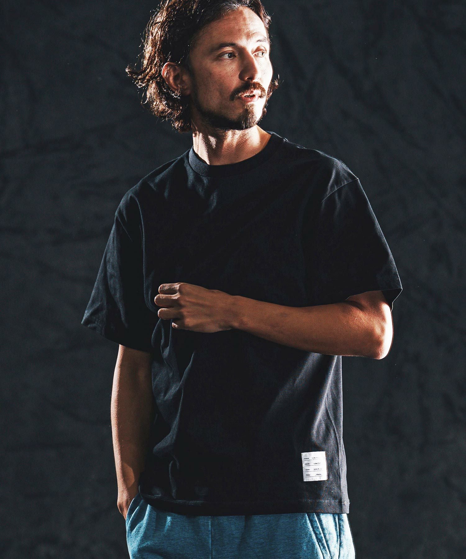 wjk reluxe】compact combed yarn SS tee Tシャツ(WR26S-29) | CAMBIO