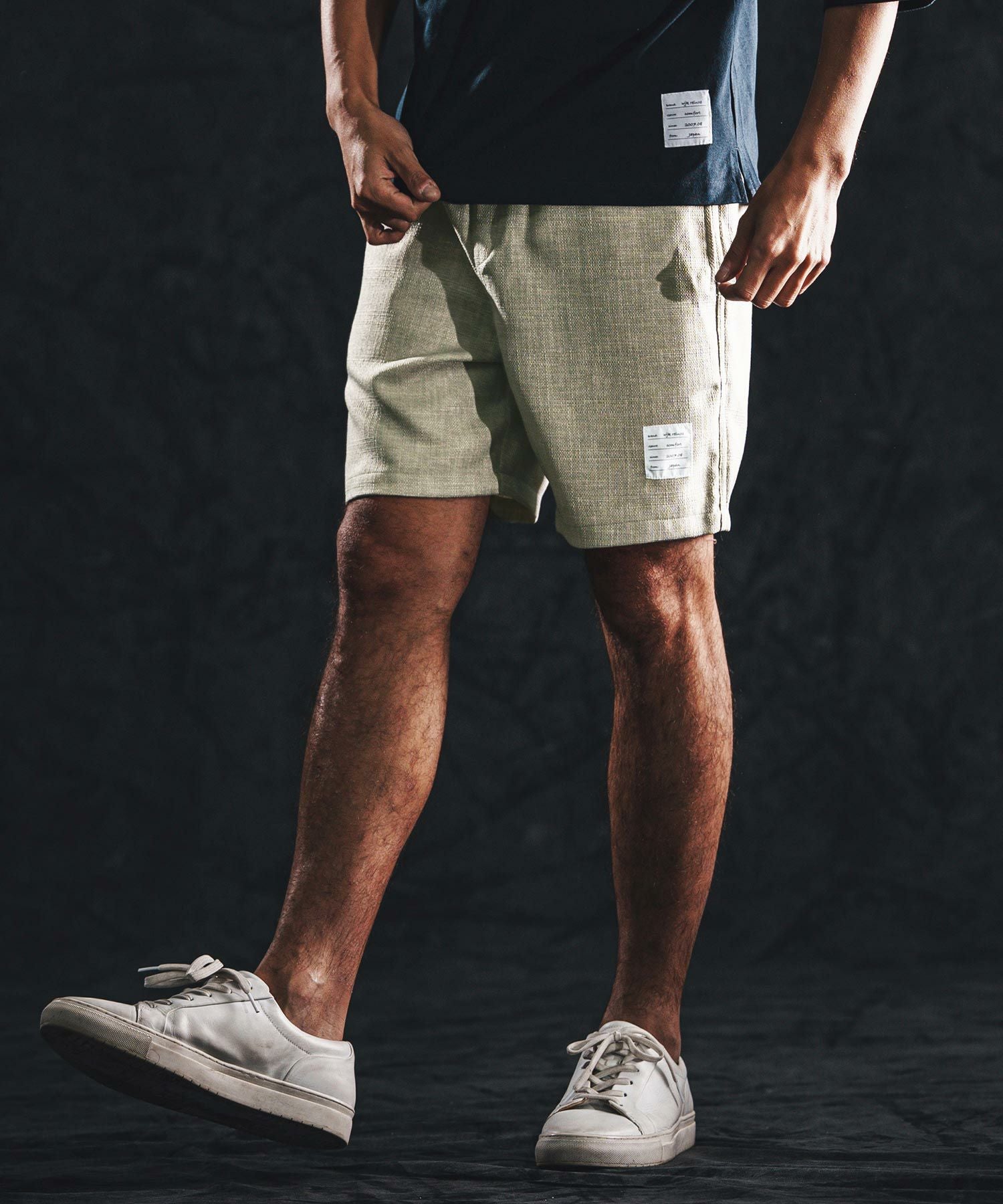 ReSoページ wjk reluxe】linen like shorts ショートパンツ(WR26S-16) | CAMBIO