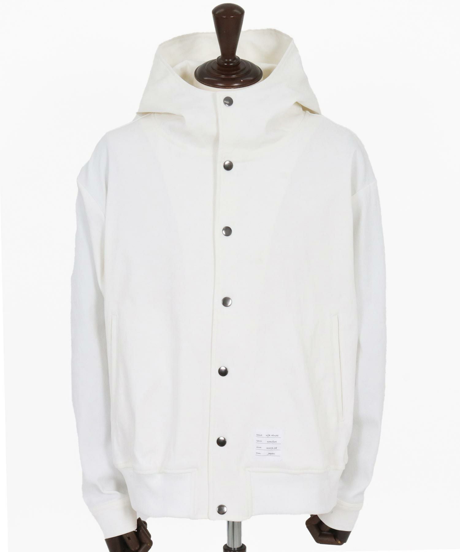wjk reluxe】【予約販売5月上旬～中旬入荷】stretch dot button parka