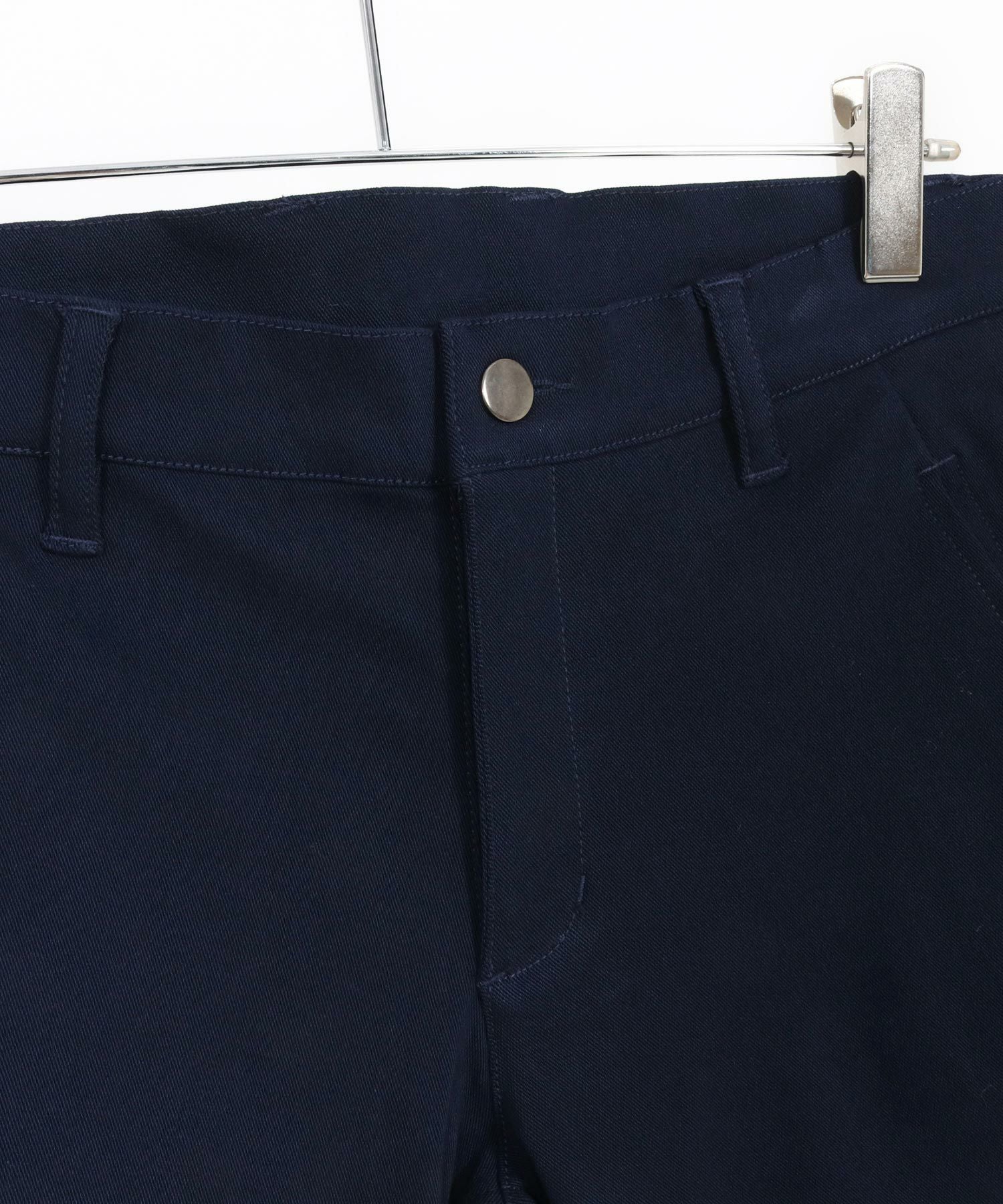 wjk reluxe】stretch banana silhouette pants バナナシルエットパンツ