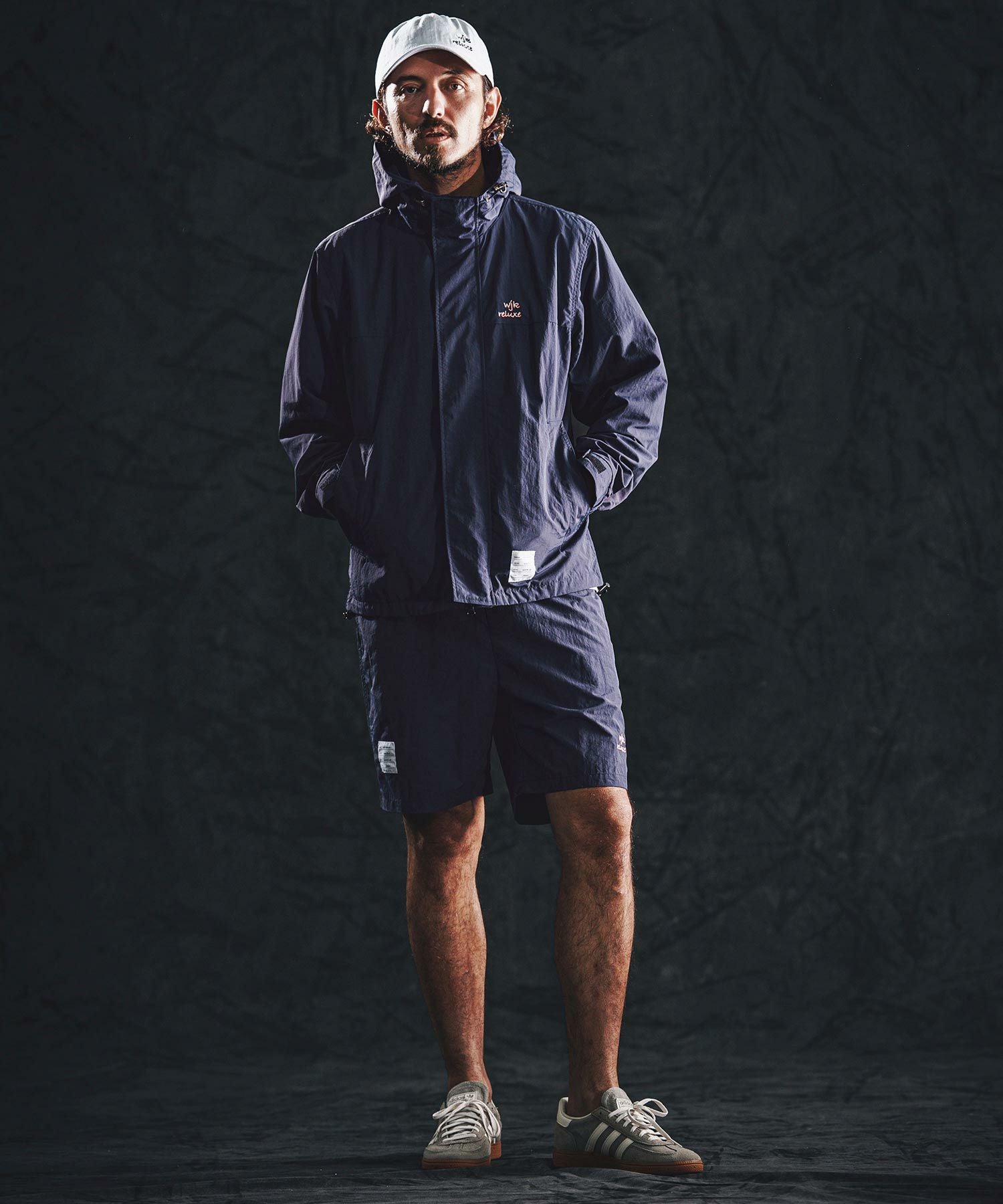 wjk reluxe】shrink nylon parka ナイロンパーカー(WR26S-19) | CAMBIO