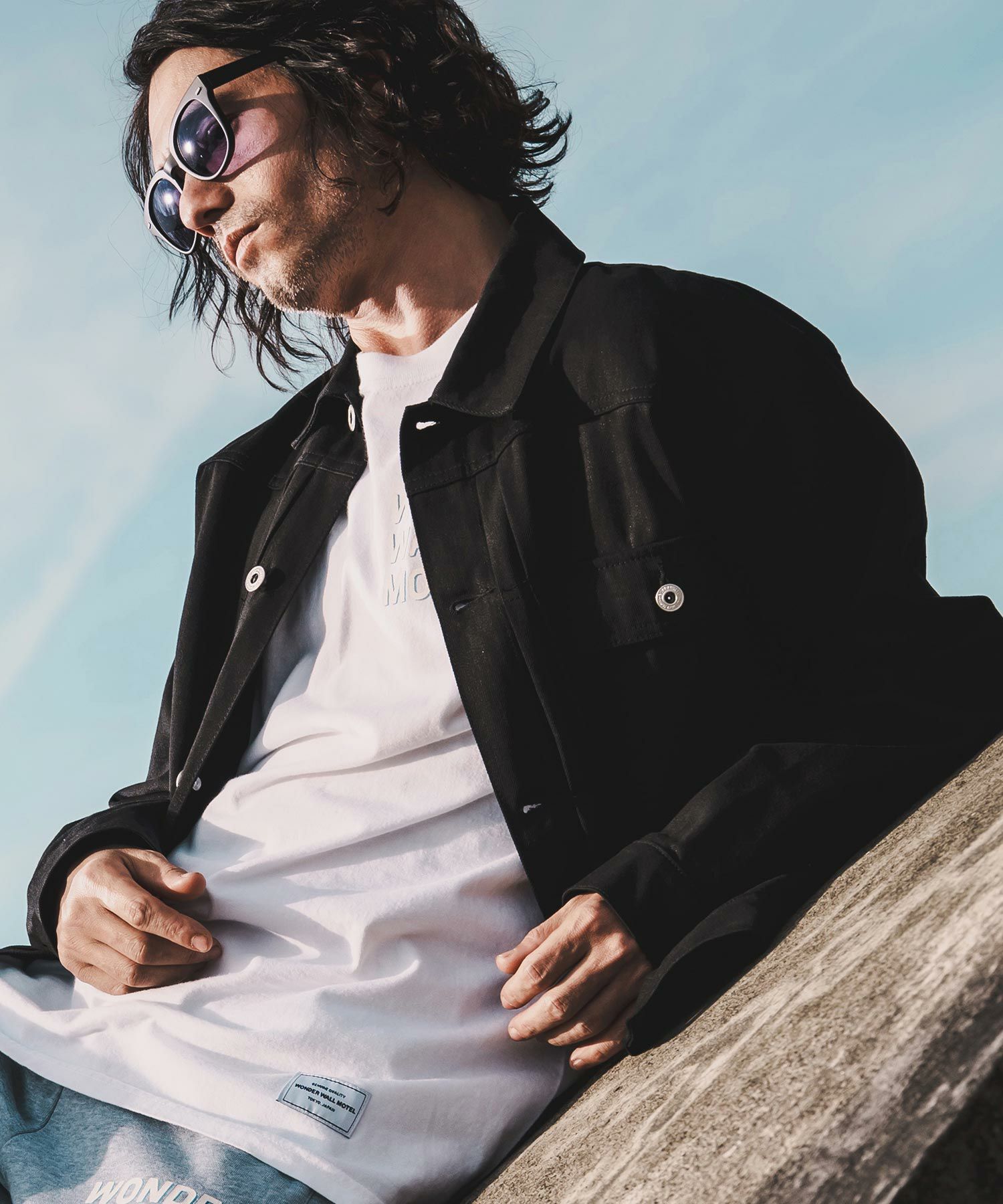 WONDER WALL MOTEL(ワンダーウォールモーテル)】RIGID BLACK DENIM