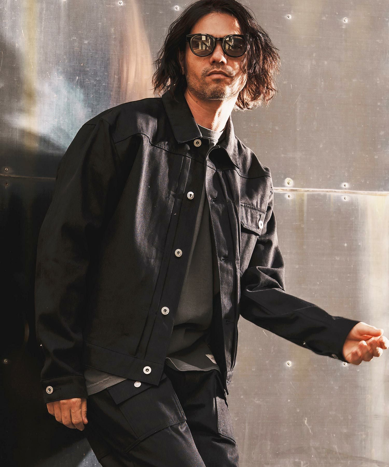 WONDER WALL MOTEL(ワンダーウォールモーテル)】RIGID BLACK DENIM