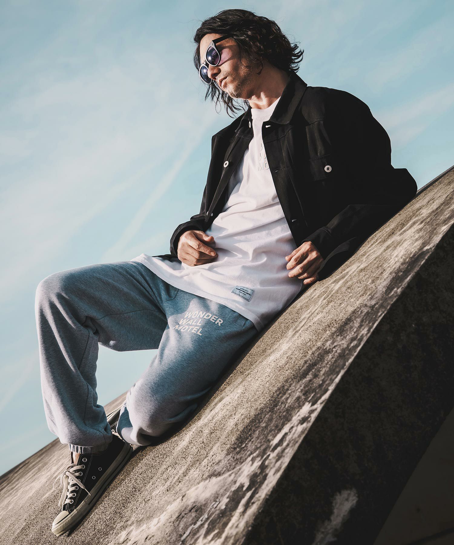 WONDER WALL MOTEL(ワンダーウォールモーテル)】RIGID BLACK DENIM