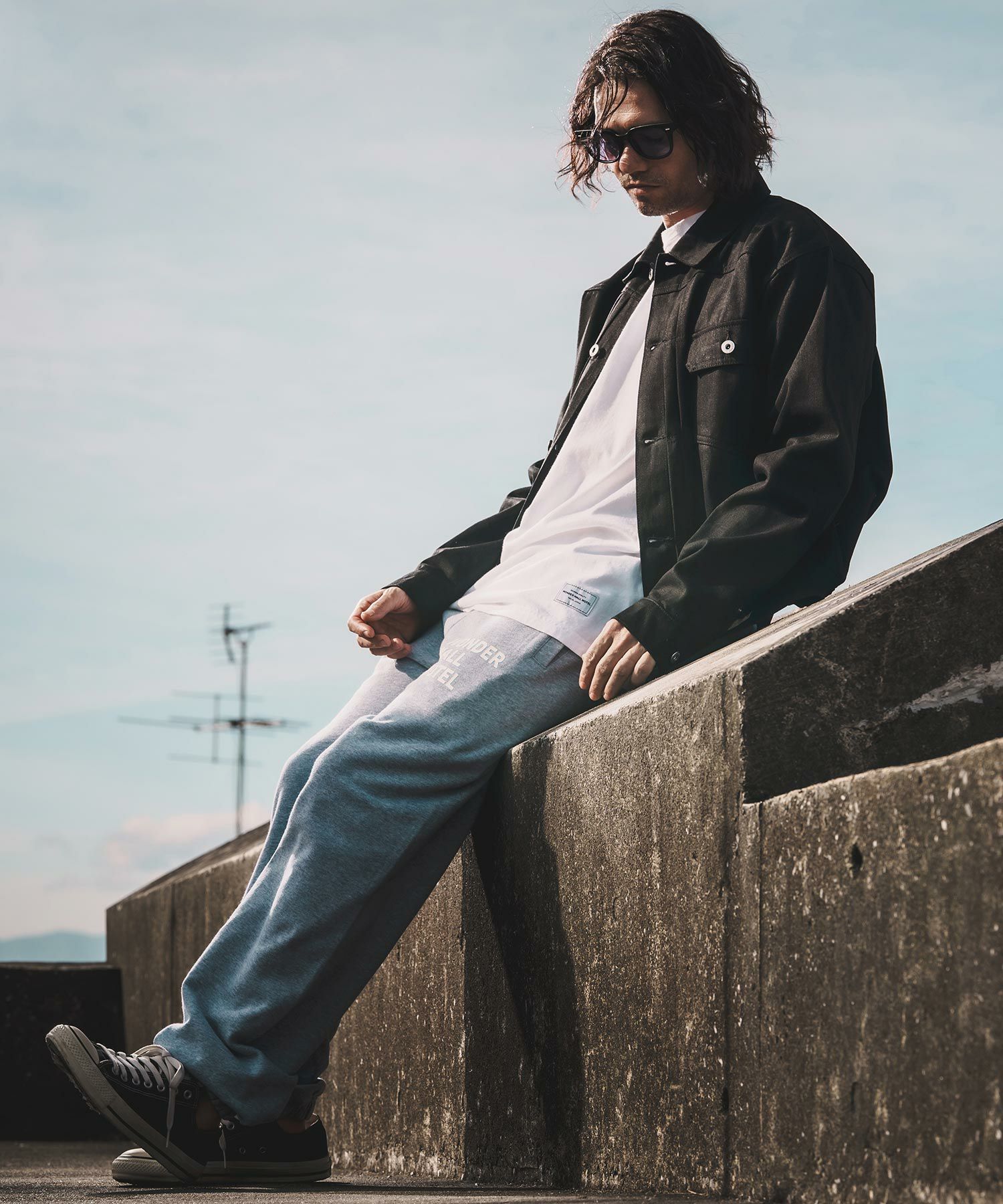 WONDER WALL MOTEL(ワンダーウォールモーテル)】RIGID BLACK DENIM