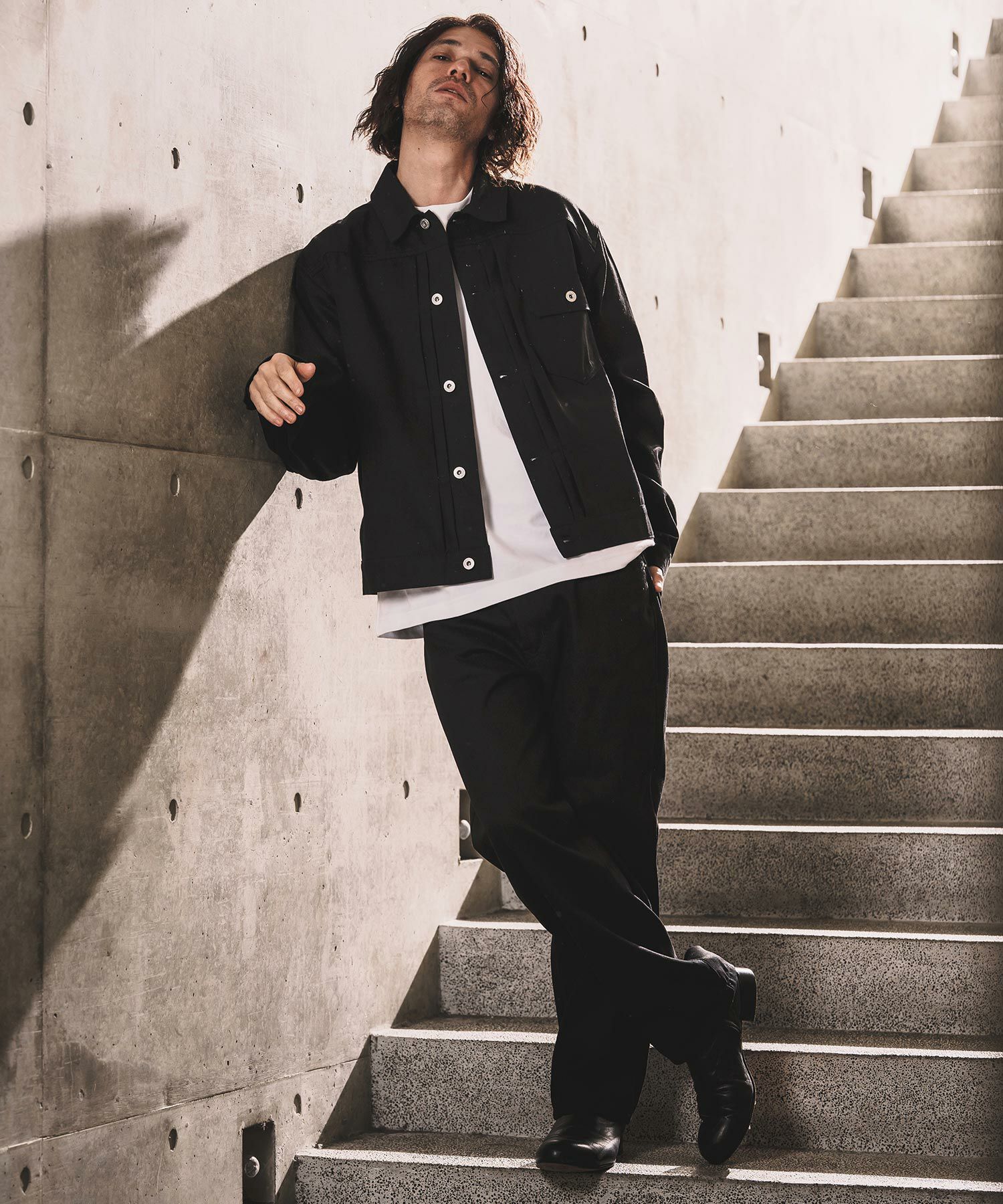 WONDER WALL MOTEL(ワンダーウォールモーテル)】RIGID BLACK DENIM