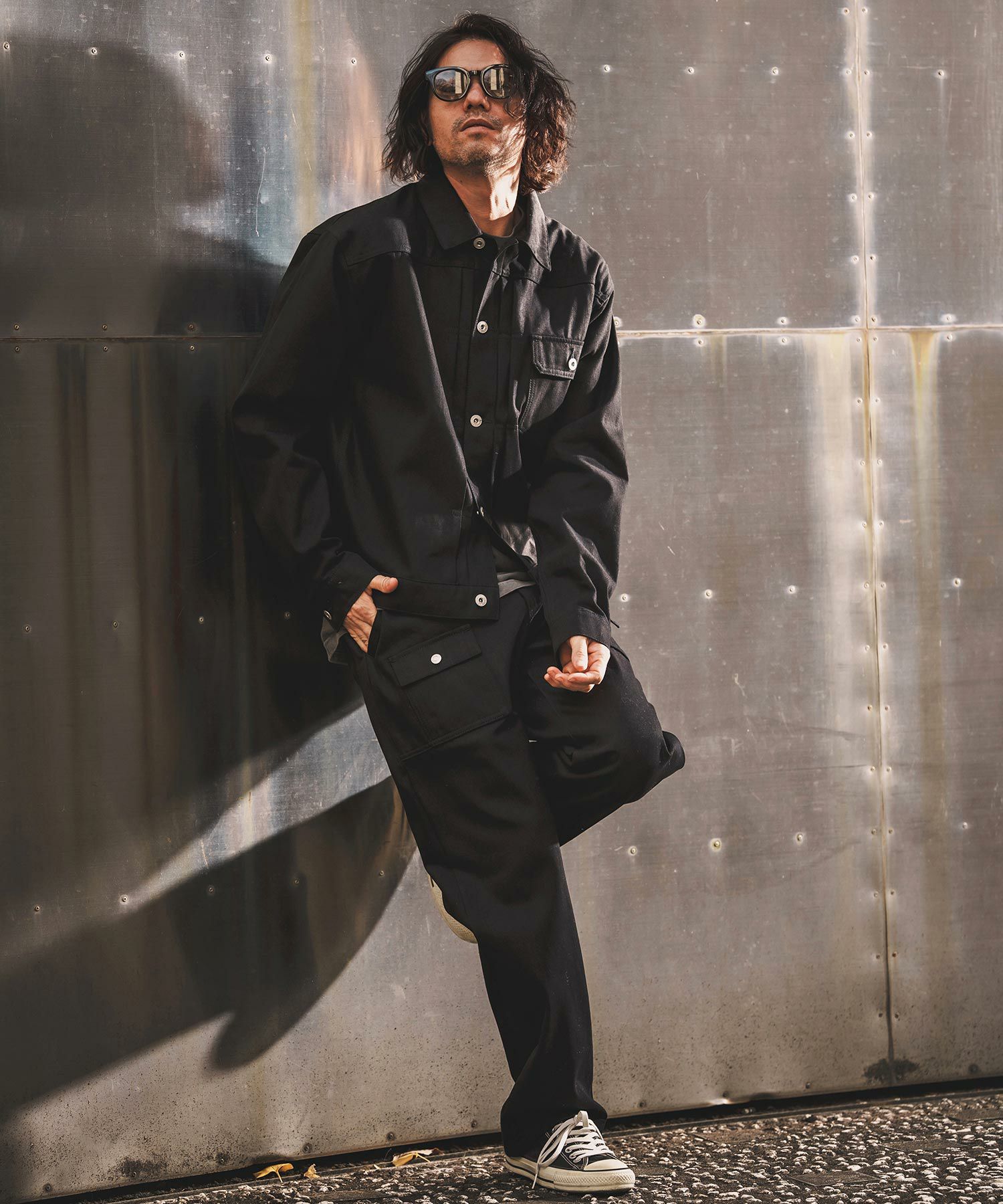 WONDER WALL MOTEL(ワンダーウォールモーテル)】RIGID BLACK DENIM