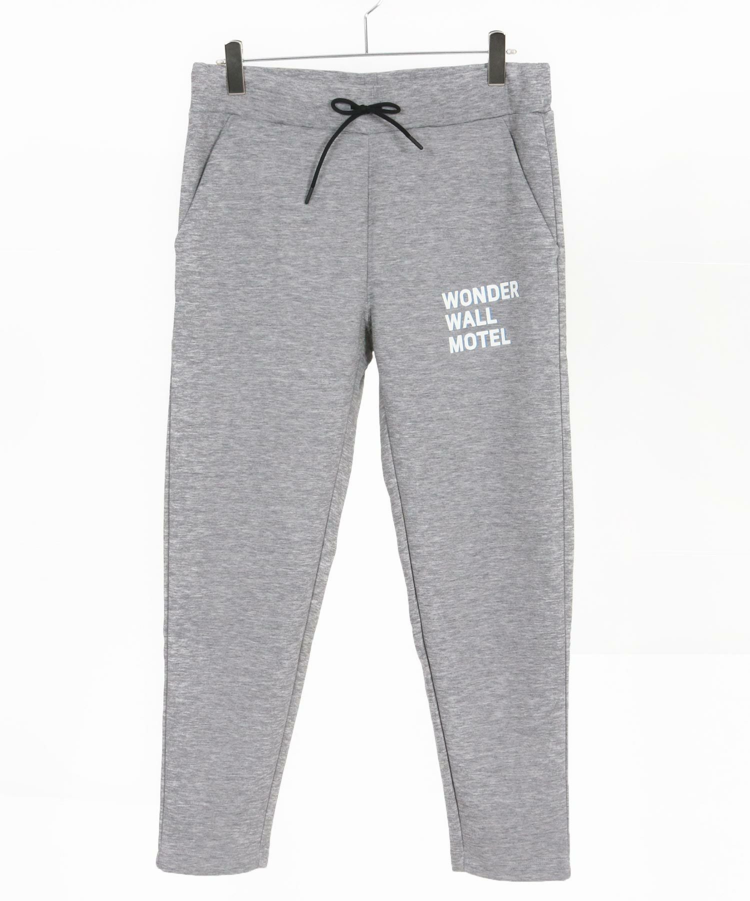 WONDER WALL MOTEL(ワンダーウォールモーテル)】Tapered Sweat Pants