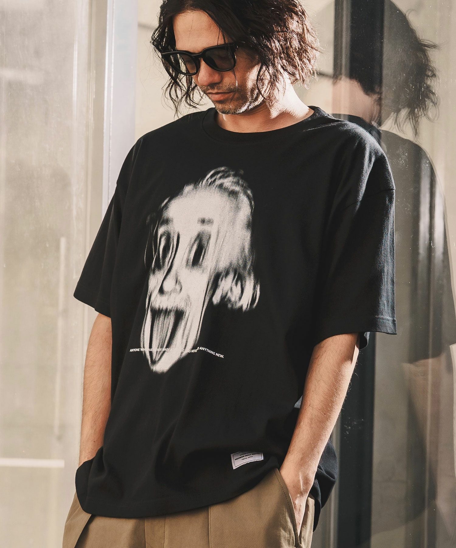 ヒ*ロ様 Wonderwall Silhouette T-shirt サイズ X WONDER WALL MOTEL(ワンダーウォールモーテル)】S-SL T(ein） Tシャツ