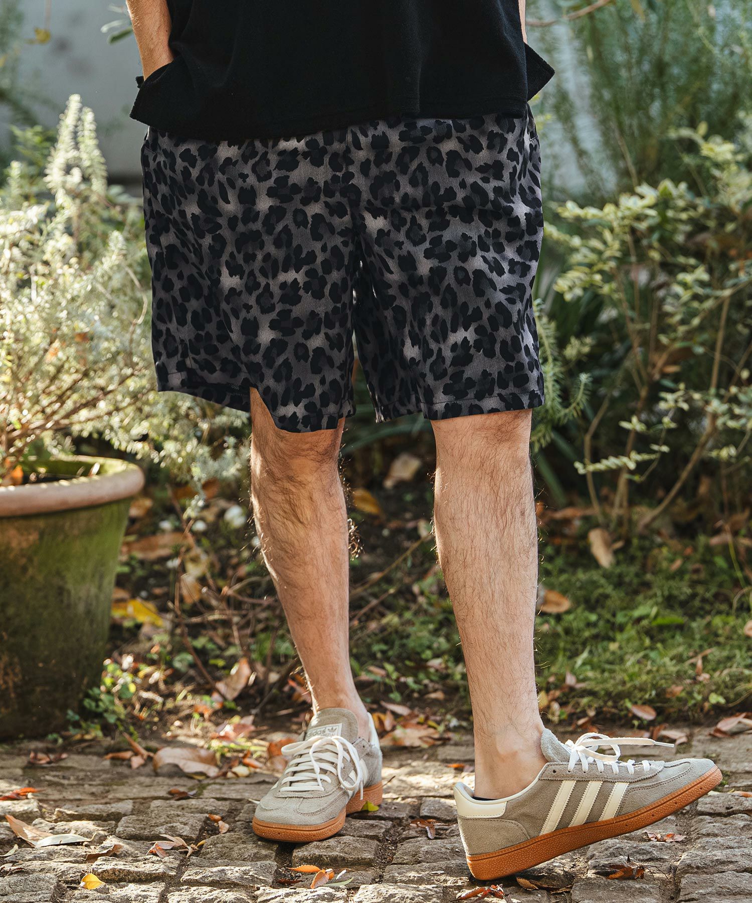 CAMBIO(カンビオ)】Leopard Short Pants レオパードショートパンツ