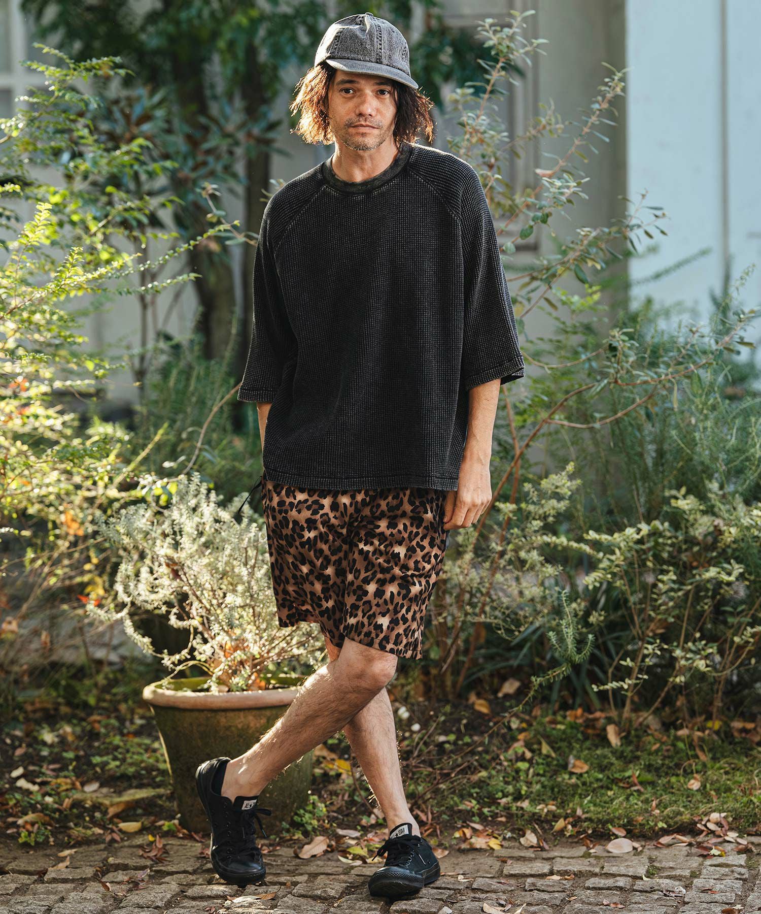 kapital kountry カントリー レオパード リメイク ショートパンツ CAMBIO(カンビオ)】Leopard Short Pants レオパードショートパンツ