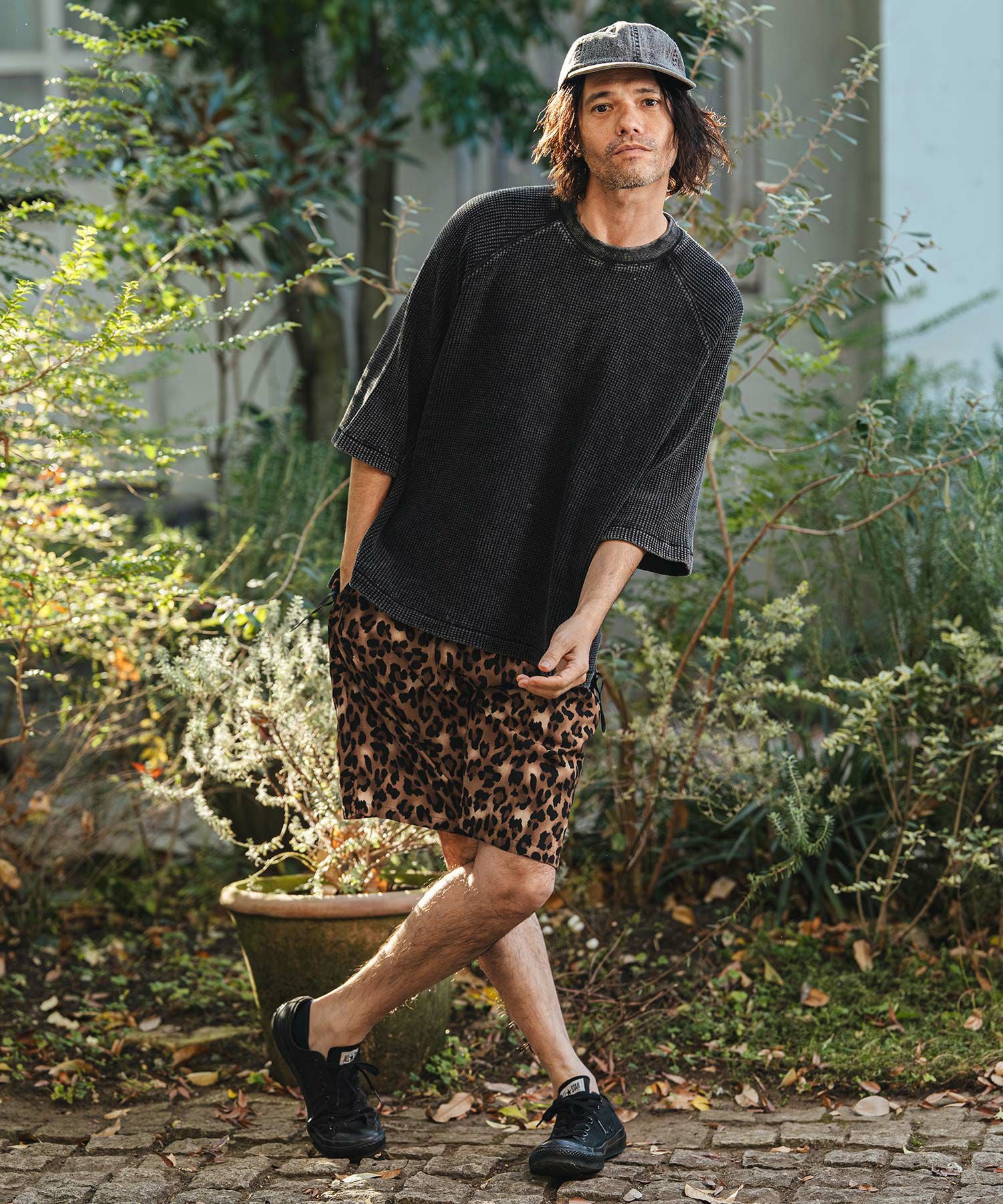 CAMBIO(カンビオ)】Leopard Short Pants レオパードショートパンツ