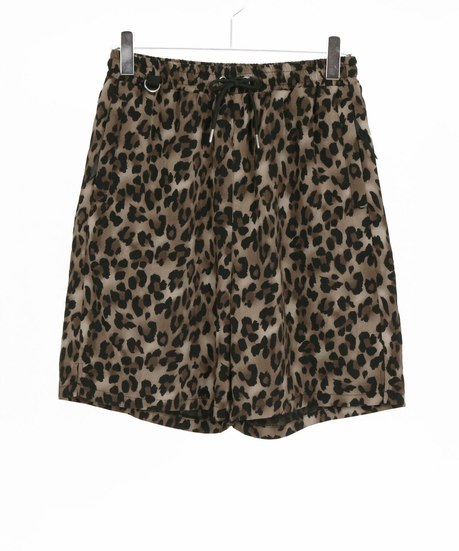 CAMBIO(カンビオ)】Leopard Short Pants レオパードショートパンツ