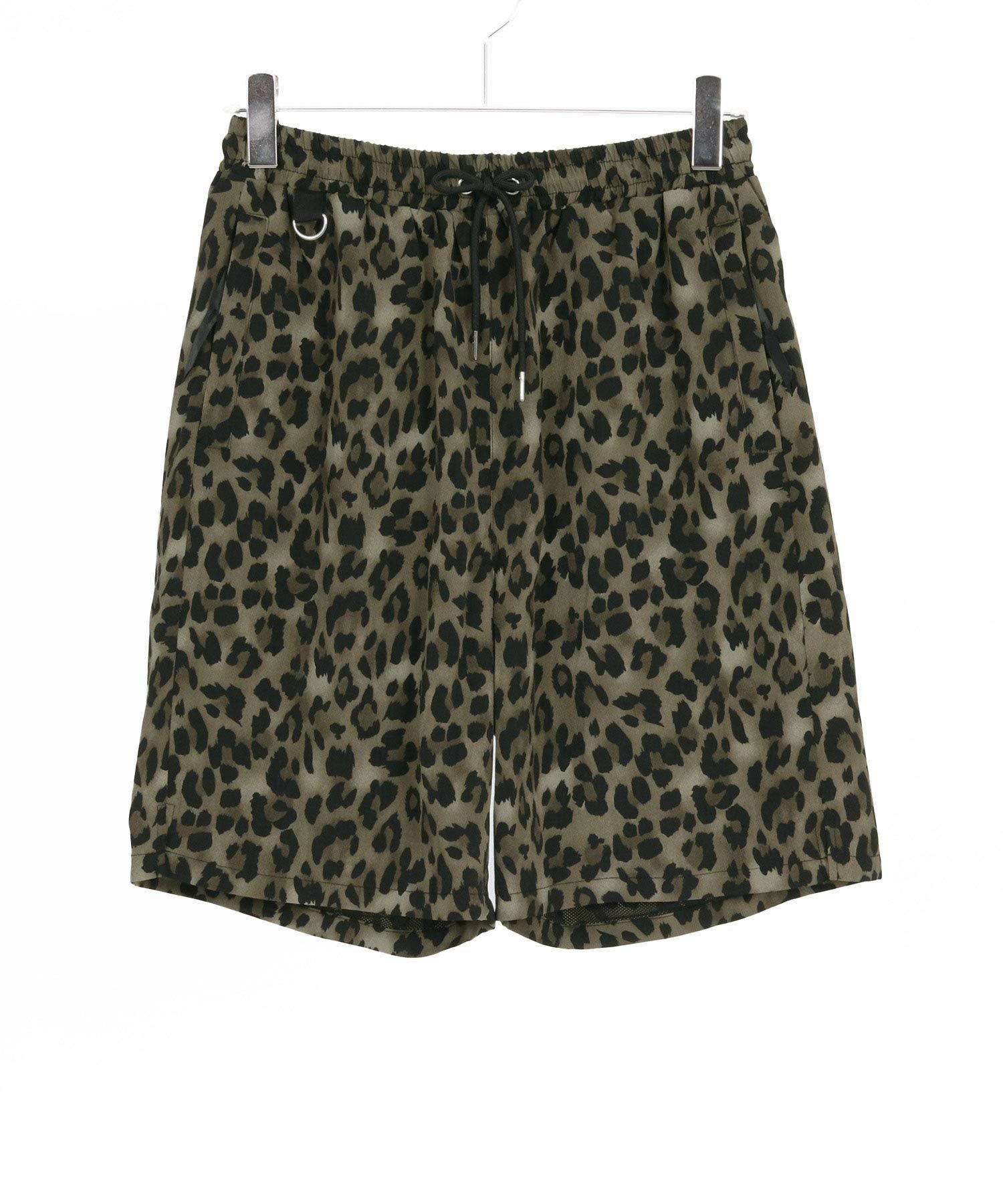 CAMBIO(カンビオ)】Leopard Short Pants レオパードショートパンツ