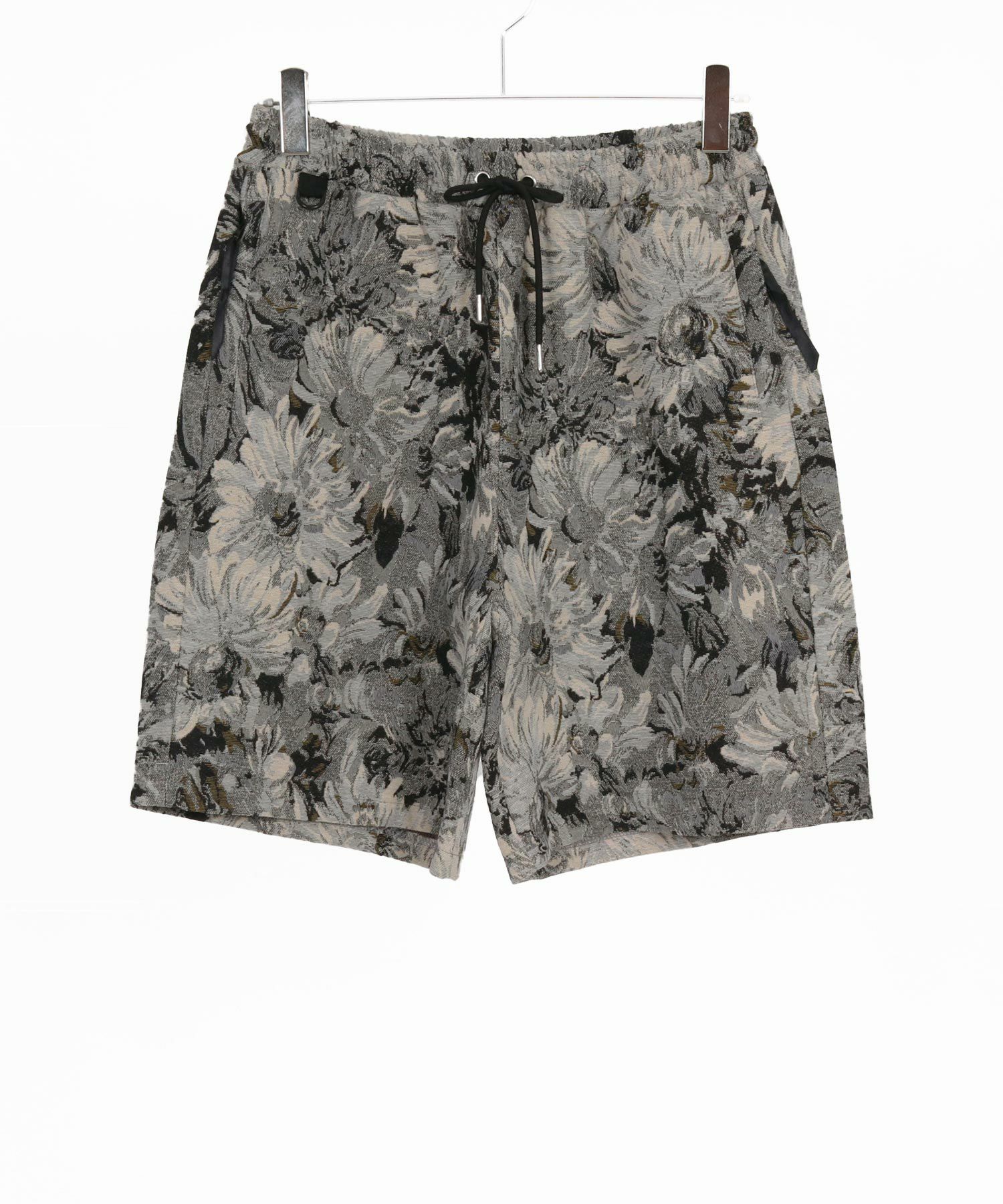 CAMBIO(カンビオ)】Botanical Gobelin Textile Short Pants