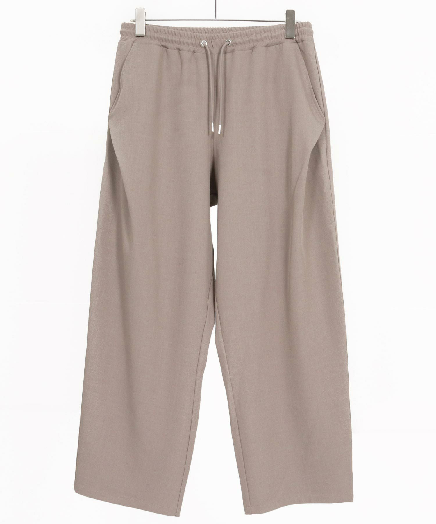CAMBIO(カンビオ)】Tropical Wide Straight Pants イージースラックス