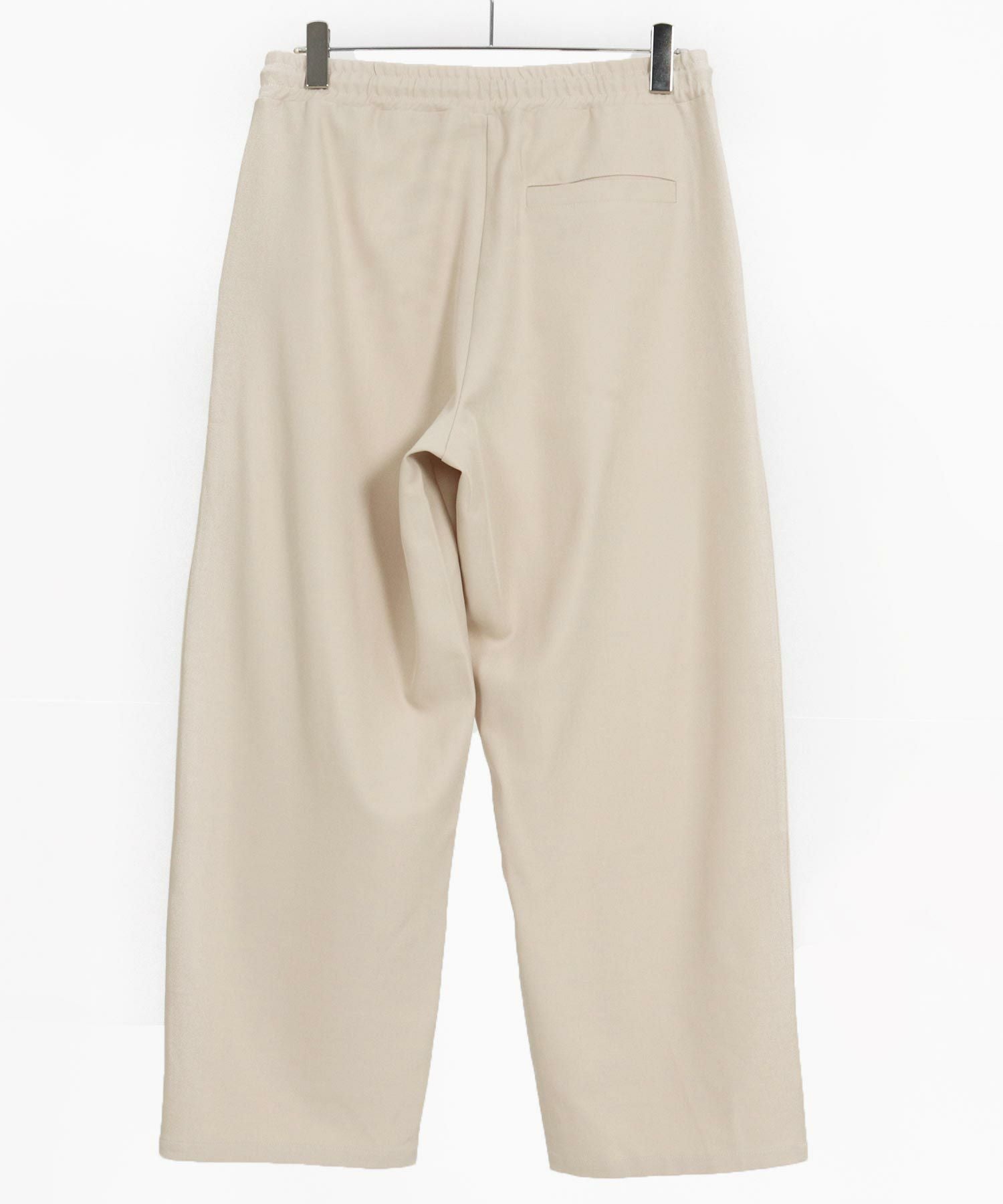 CAMBIO(カンビオ)】Tropical Wide Straight Pants イージースラックス