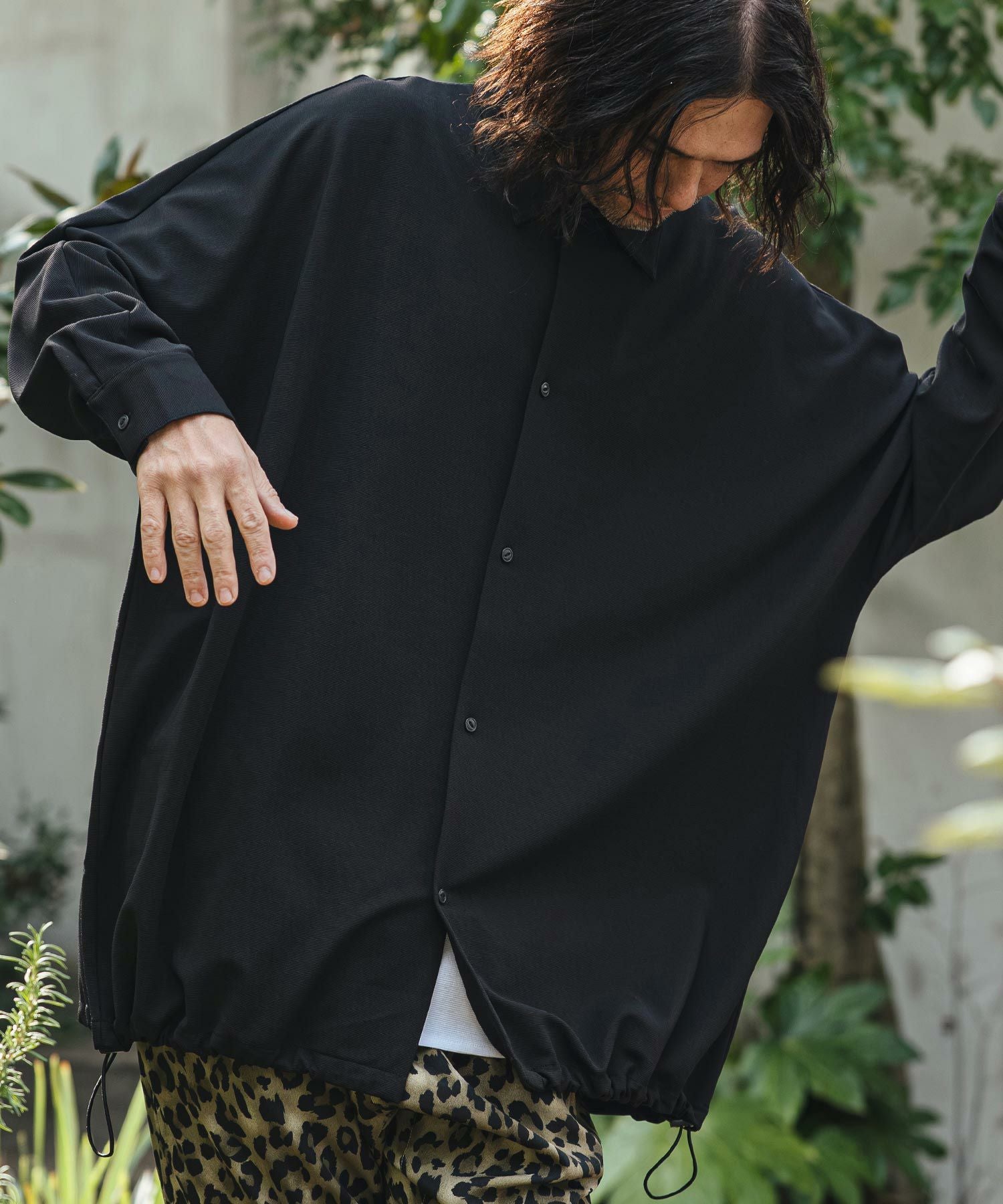 CAMBIO(カンビオ)】Ripple Dolman Sleeve Shirts ドルマンスリーブ
