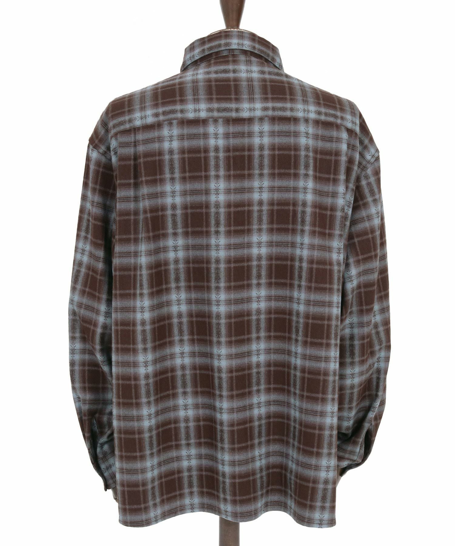 user_5b3f8950Rob Galbraith他1枚 CAMBIO(カンビオ)】Jacquard Ombre Check Shirts オンブレチェック