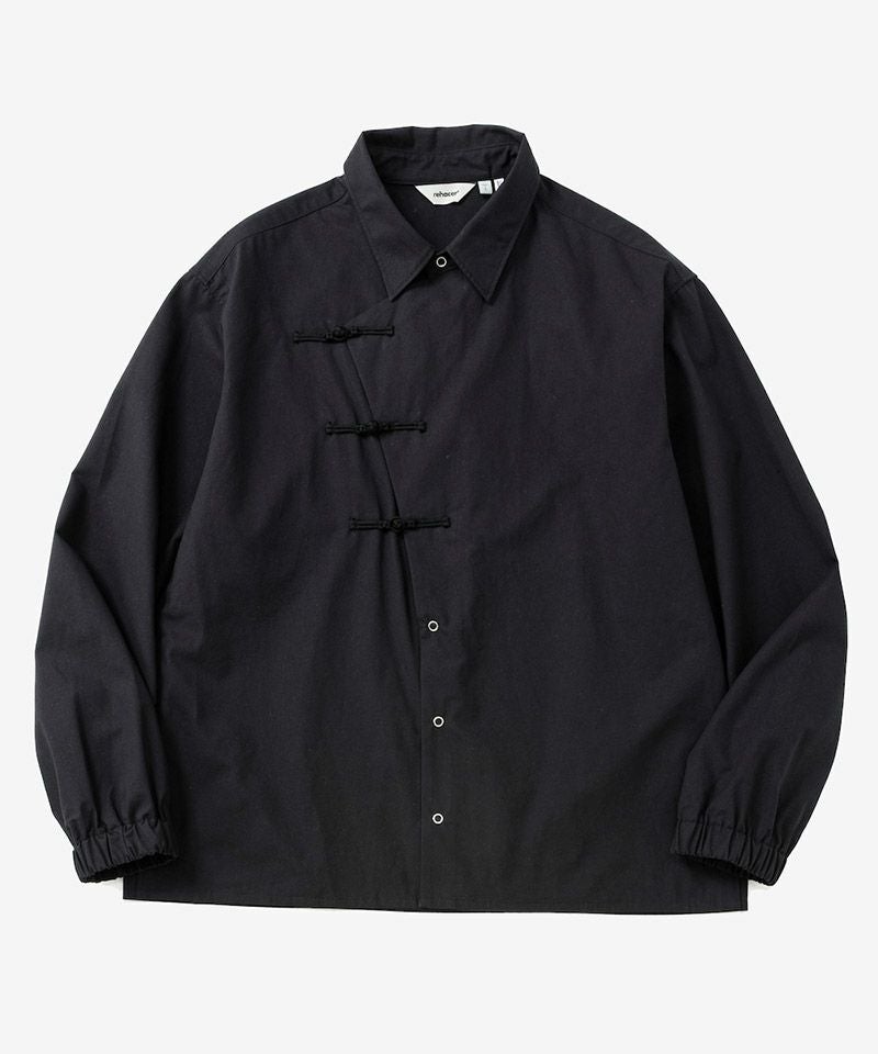rehacer(レアセル)】 KUNG-FU Twill Box Shirt ボックスシャツ