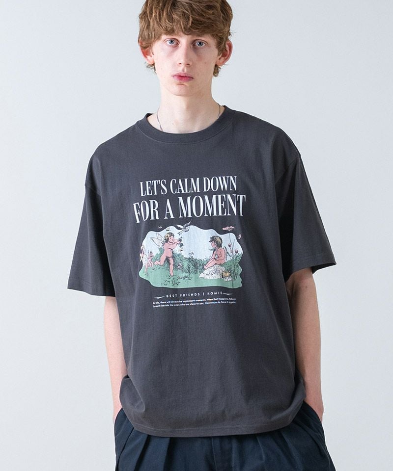 rehacer(レアセル)】Homie Vintage Wash TEE グラフィックTシャツ