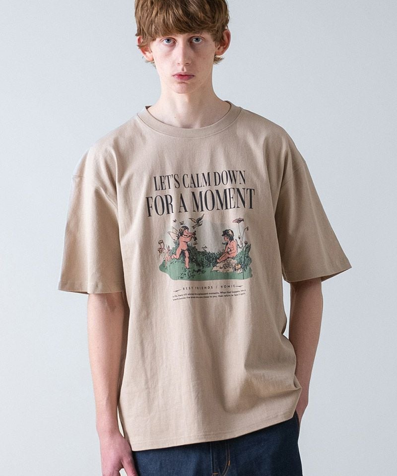 rehacer(レアセル)】Homie Vintage Wash TEE グラフィックTシャツ