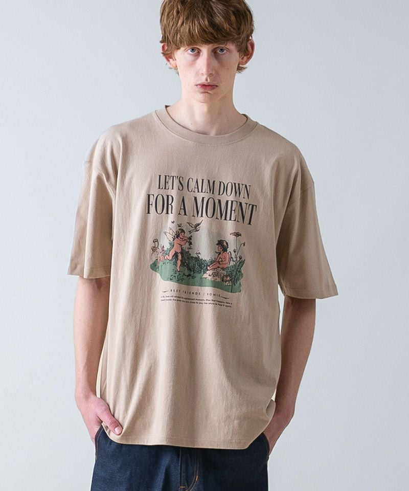 rehacer(レアセル)】Homie Vintage Wash TEE グラフィックTシャツ