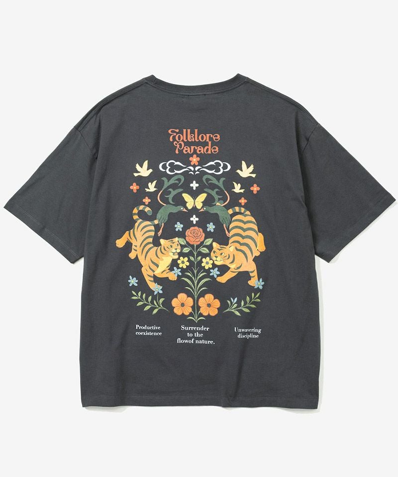 rehacer(レアセル)】Flower Parade Wide TEE Tシャツ(88262000005